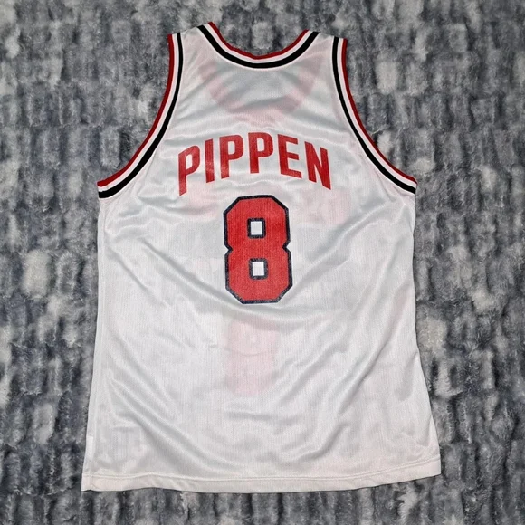 Vintage Champion USA basketball Scottie Pippen #8 Made in the USA